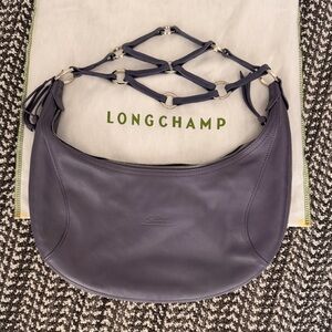 Longchamp Crescent Spider Hobo Bag in lilac/purple